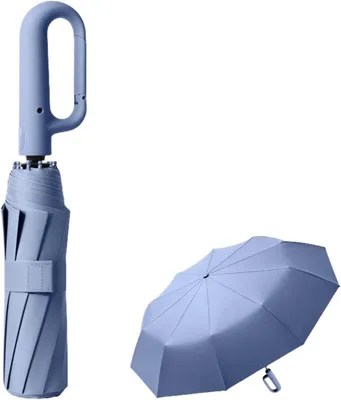 Imagen del producto de Paraguas compacto para golf, con apertura automática, protección UV, resistente al viento y ideal para llevar ContiGo!