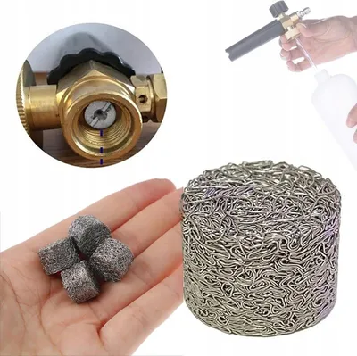 Produktbild von Rosfix Schaumsieb 10x14 mm – Edelstahl Filtereinsatz für Schaumpistole PA, LS3 | Langlebig, Präzise, Effektive Schaumerzeugung