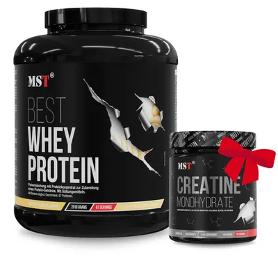 Produktbild von Protein Best Whey + Enzyme 2010 g Banana yogurt