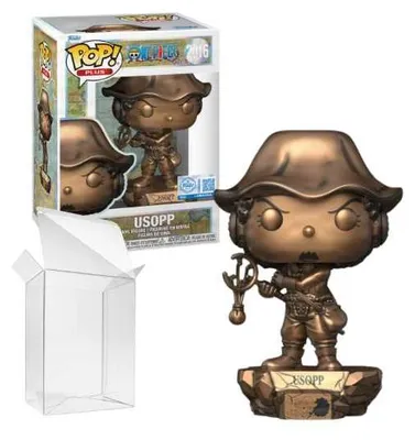 Produktbild von Funko Pop! Plus: One Piece - Usopp (Bronze Statue) #2016 Funko Exclusive