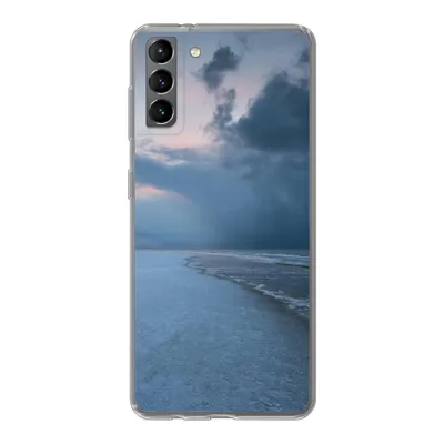 Produktbild von MuchoWow® Handyhülle Schutzhülle Hülle für Samsung Galaxy S21 Plus Nordsee - Sturm - Wasser Silikon Softcase Handy Hülle - Handy-Tasche