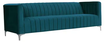 Image de Vert Tissu Salon Design Canapés Canapé Canapé trois places 220cm