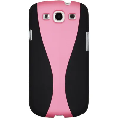 Produktbild von PhoneNatic Case kompatibel mit Samsung Galaxy S3 - Hülle rosa  Hard-case + 2 Schutzfolien