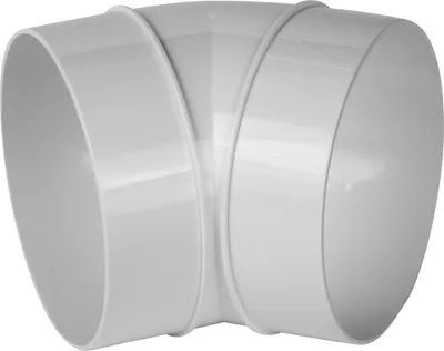 Zdjęcie produktu dla Złączka kolankowa 45° z PVC, średnica nominalna 100 mm