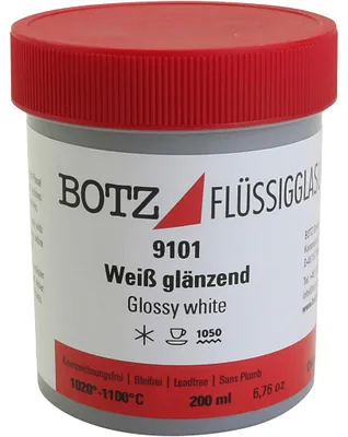 Produktbild von Glasur für Ton, Weiß, 200 ml/ 1 Dose [HOB-675901]