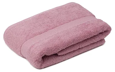 Produktbild von Handtuch / Duschtuch / Badetuch 100% Baumwolle 70 x 140 cm - altrosa (4457)