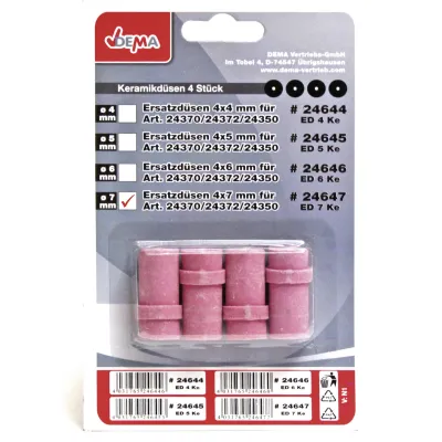 Image de Buses de sablage 7 mm, 4 pièces