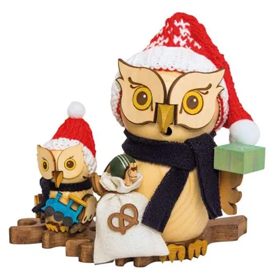 Produktbild von Kuhnert Raucheule Weihnachtsmann mit Kind