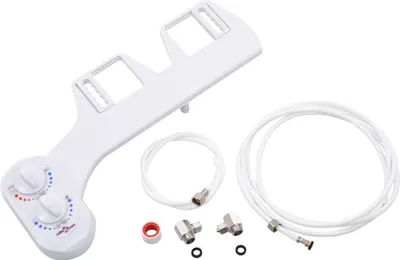 Produktbild von vidaXL Bidet-Aufsatz für Toilettensitz Heißes Kaltes Wasser Einzeldüse