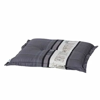 A single cushion on a white background.