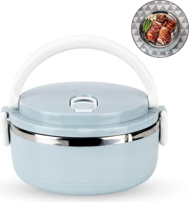 Produktbild von Bento-Boxen Thermo-Lunchbox, Edelstahl Wärmeisolierungs Bento-Lunchbox