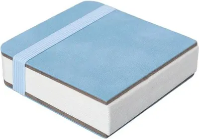 Produktbild von Aquarell-Skizzenbuch 31 x 31 Zoll Quadrat - Aquarell-Journal 30 Blatt 300 g/m² - Weißes Papier Aquarell-Notizbuch zum Skizzieren, Malen, Kritzeln und Schreiben (BLAU).