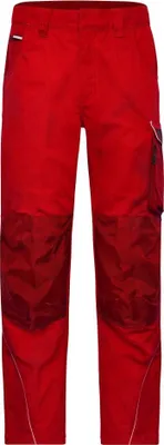 Produktbild von Workwear Pants - SOLID - red, Gr. 26