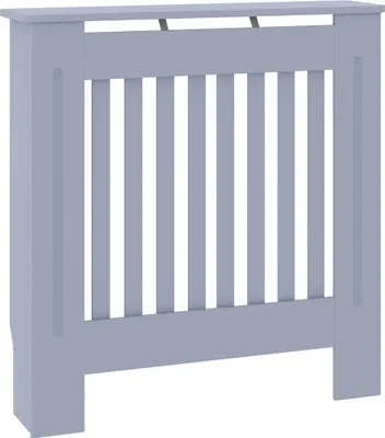 Produktbild von vidaXL Heizkörperabdeckung Grau 78 x 19 x 81,5 cm Holzwerkstoff