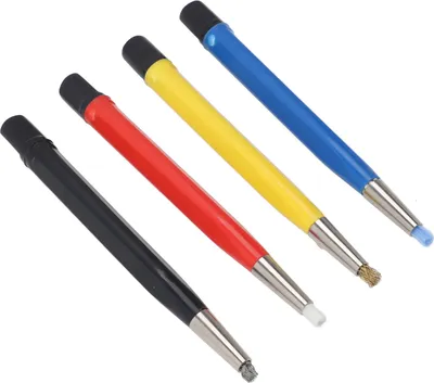 Produktbild von Kratzbürsten-Stift-Set,Kratzbürsten-Stifte,Glasfaser-Kratzbürsten-Stift,Uhr-Rost-Reinigungsstift,Uhr-Rost-Entfernungsstift,Stift-Stil Vorbereitungs-Schleifbürste