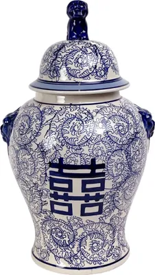 Produktbild von Fine Asianliving Keramik Gartenhocker Porzellan Glasierte Keramik Stool Chinesische Hocker Drum Hocker Garden Stool Für Innen/Draußen  242-003