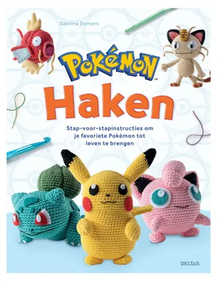 Zdjęcie produktu dla Deltas Pokémon – Häkel-Hobbybuch