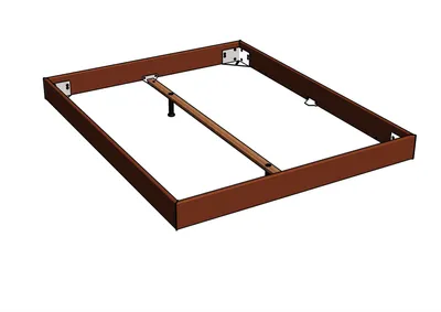Produktbild von Längstraverse für Hasena Betten Fußhöhe 20-30cm , Bettlänge: 200cm