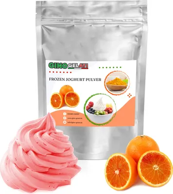 Produktbild von Blutorange Frozen Joghurt Pulver 1 kg