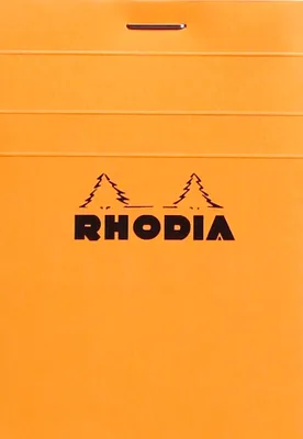 Image de RHODIA Bloc-notes No. 11 DIN A7 kariert orange 80 Blatt