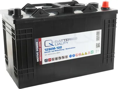 Produktbild von Q-Batteries 12SEM-120 12V 120Ah Semitraktionsbatterie