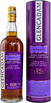 Produktbild von Glencadam Reserva PX Sherry Cask Finish + Box 700ml 46% Vol.