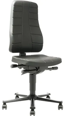 Produktbild von Bimos Arbeitsdrehstuhl Highline mit Rollen Integralschaum Höhe 450-600mm - 9643-2000