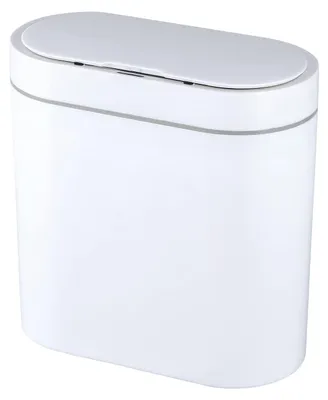 Productafbeelding van Badkamerprullenbak - Bewegingssensor - 9,5 liter - Wit