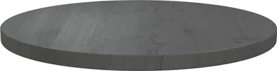 Produktbild von vidaXL Tischplatte Grau Ø60x2,5 cm Massivholz Kiefer