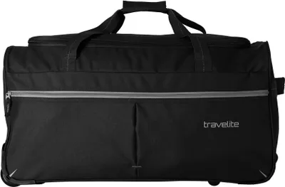 Produktbild von travelite Reisetasche Sporttasche Basics Fast Trolley Black / Grey schwarz 67cm