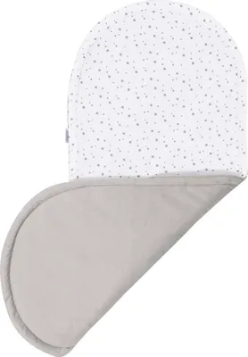 Produktbild von Twinkle Stars & Grey Velvet Matratzen für Babynester XXL