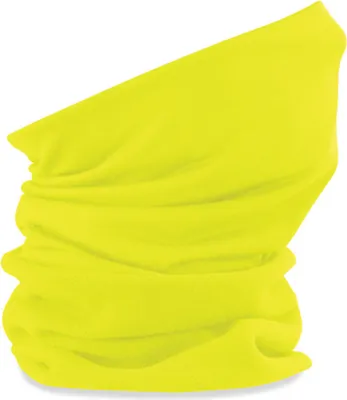 Immagine prodotto di Beechfield B920 | Sciarpa a tubo Morf Suprafleece / Sciarpa invernale da donna - Colore: Giallo fluorescente - Taglia: Unica