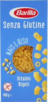 A box of Barilla gluten-free pasta.