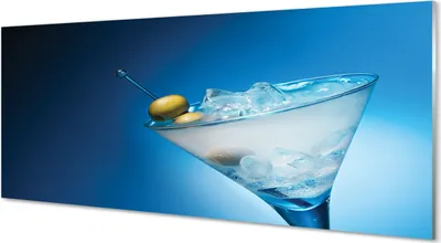 Produktbild von Glasbilder 125x50 Wandkunst Glas Oliven