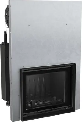 Produktbild von Kamineinsatz Gusseisen KRATKI MAJA 8 kW Ø 180 mit Schiebetür