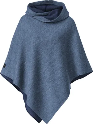 Produktbild von Mufflon Mu-Maxi Poncho atlantic/nachtblau one size