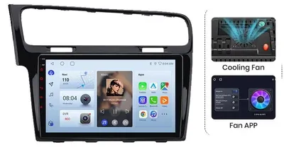 Produktbild von Auto-Audiosystem, Touchscreen, Freisprecheinrichtung, kompatibel mit Golf 7 2013-2017, V1 (2GB 32GB) WiFi 10.1??€?,divullibVerbesserte Multimedia-Erfahrung/b: Genießen Sie Ihre Lieblingsmusik und -videos mit überlegener Klang- und Bildqualität, V1 (4GB 64GB) WiFi 10.1‘’