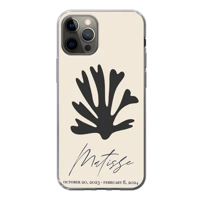 Produktbild von MuchoWow® Handyhülle Schutzhülle Hülle für iPhone 12 Pro Blumen - Abstrakt - Matisse Silikon Softcase Handy Hülle - Abdeckung
