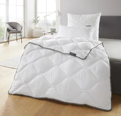 Image de Badenia Trendline Couette Micro Mono blanc, 155 x 220 cm