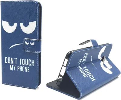Produktbild von Handyhülle Tasche für Handy Samsung Galaxy S7 Edge  Dont Touch my Phone