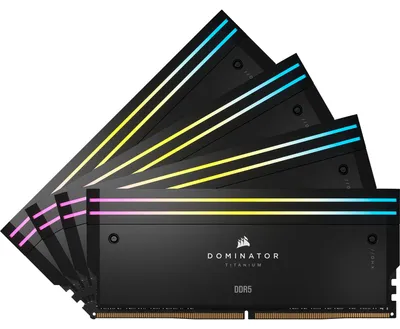 Image de DDR5  64GB PC 6000 CL36 CORSAIR KIT (4x16GB) DOMIN. T RGB retail