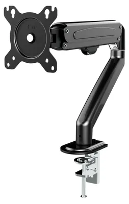 Monitorhalterung mit Gasfeder, 13"-27", 8 kg, schwarz