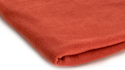Produktbild von Polar Fleece Stoffe 200 g/m2 Rost 50 x 155 cm