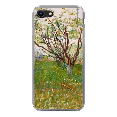Produktbild von MuchoWow® Handyhülle Schutzhülle Hülle für iPhone 8 Blühender Obstgarten - Vincent van Gogh Silikon Softcase Handy Hülle - Schutzhaube