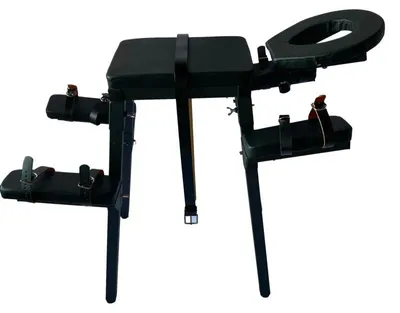 Produktbild von Bondage-Stuhl, verstellbares Design, gepolsterter Komfort, Sexstuhl B