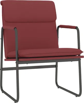 Obrázek produktu pro Křeslo vínové 55 x 64 x 80 cm umělá kůže