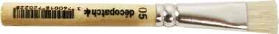 Produktbild von Décopatch 12x Borstenpinsel Nr. 5 aus reiner Seide - Beige PC05O