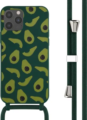Obrázek produktu pro imoshion Silikonové pouzdro s páskem iPhone 12 (Pro) – Avocado Green
