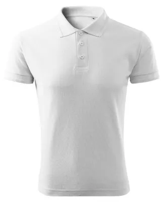 Image de Malfini - Polo pour homme, piqué PP10023 (3XL) (blanc)