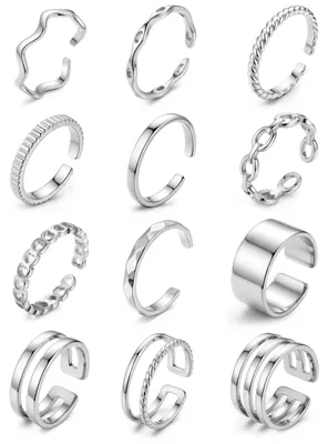 Produktbild von Elegante Ringe für Damen aus Edelstahl